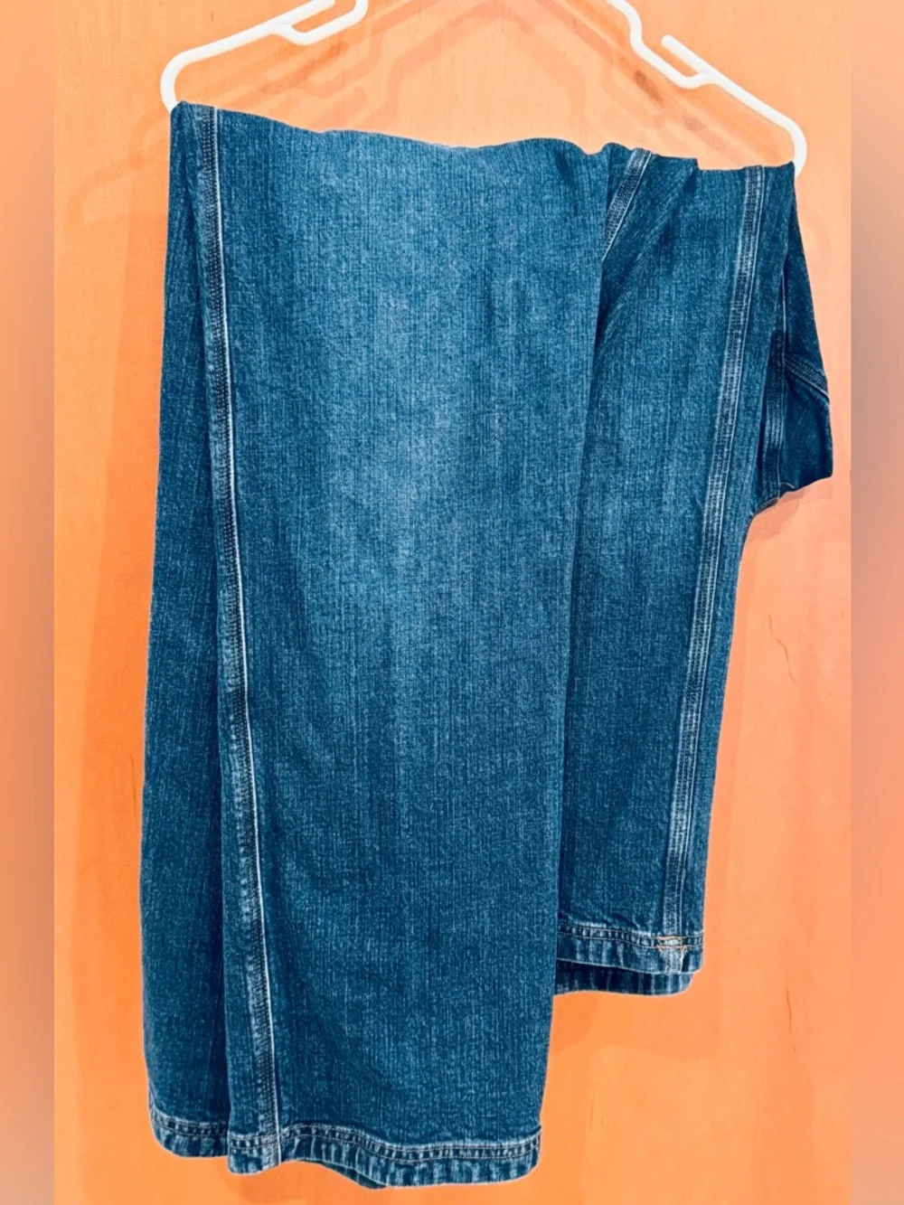 Duluth Trading Co Men's Straight Blue Denim Jeans W/Flex Fit Ballroom 40X32 X 2 - Picture 6 of 7